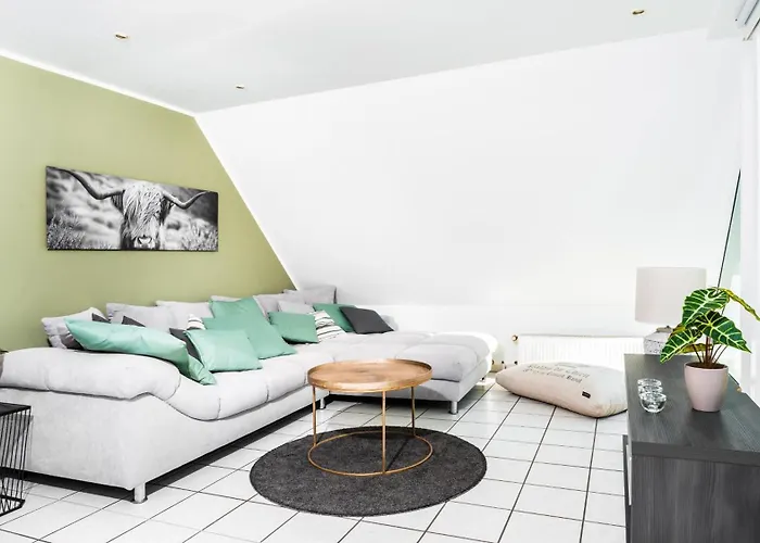 Moderne 3-zimmer Naehe Messe Апартаменты